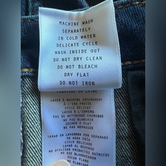 MISS ME Velvet Side Stripe Ankle Skinny Denim Jeans Sz 28 Stretch MSRP $99 Beads - Picture 14 of 14